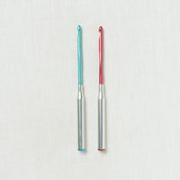 Susan Bates Silvalume Super Lightweight Aluminum Crochet Hook 2 Pack (Discontinued)