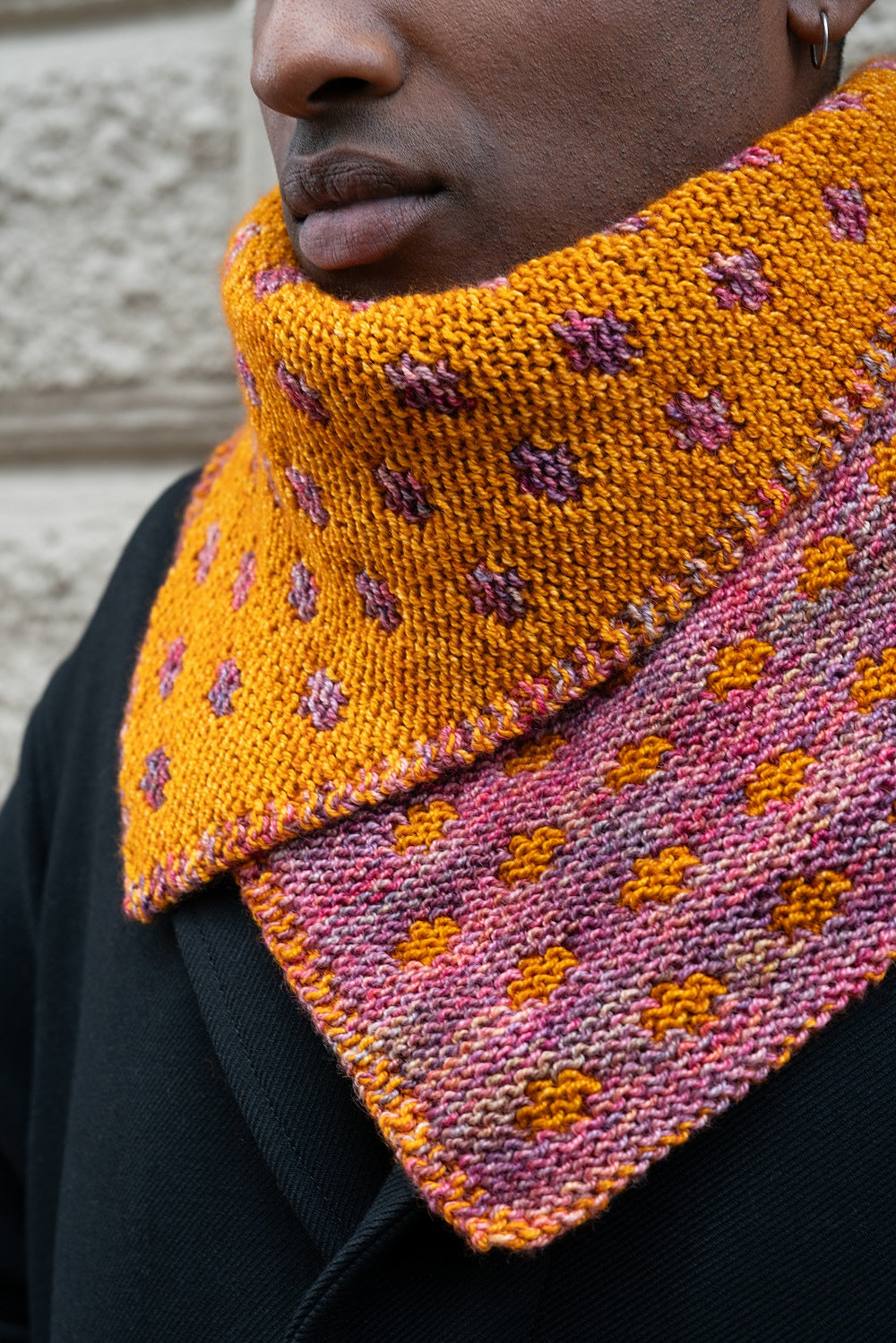 Simpatico Bandana Cowl by Knit Sisu
