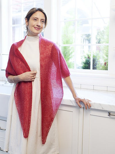 Demi Lune Scarf by Churchmouse Yarns and Teas