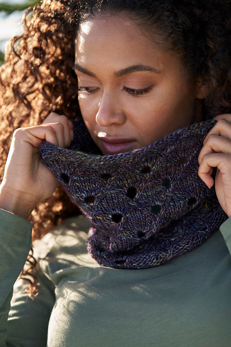 Diamond Dreams Cowl - Single Loop by Susan Ashcroft