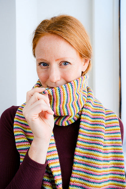 Totally Tubular Scarf by Sarah E. Chapman