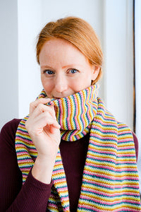 Totally Tubular Scarf by Sarah E. Chapman