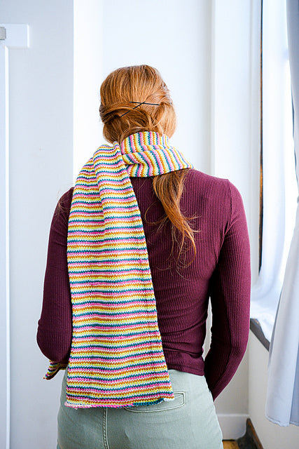Totally Tubular Scarf by Sarah E. Chapman