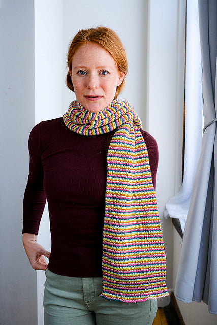 Totally Tubular Scarf by Sarah E. Chapman