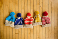 Cardo Holiday Hats by Fairmount Fibers Design Team