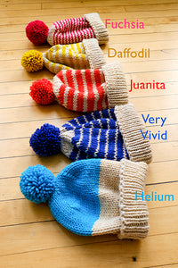 Cardo Holiday Hats by Fairmount Fibers Design Team