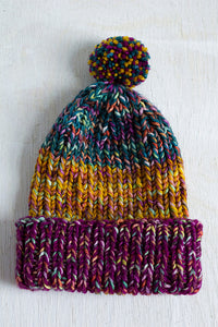 Simple Ribbed Hat by Fairmount Fibers Design Team