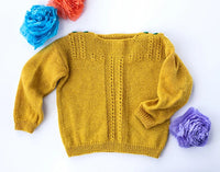 Baby Fiddlehead Pullover by Courtney Kelley