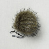 Lovafur Luxe Faux Fur Pom Green Raccoon