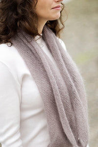 Mohair Bias Loop by Kit Hutchin