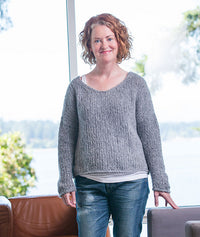 Slouchy Pullover by Churchmouse Yarns and Teas