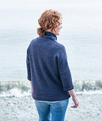 Funnel Neck Pullover by Churchmouse Yarns and Teas