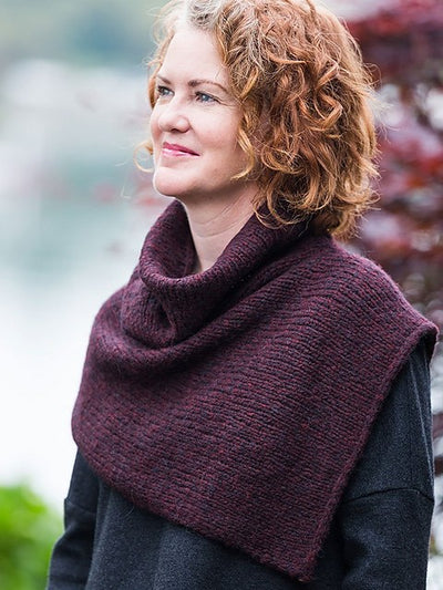 Two-Point Cowl by Churchmouse Yarns and Teas