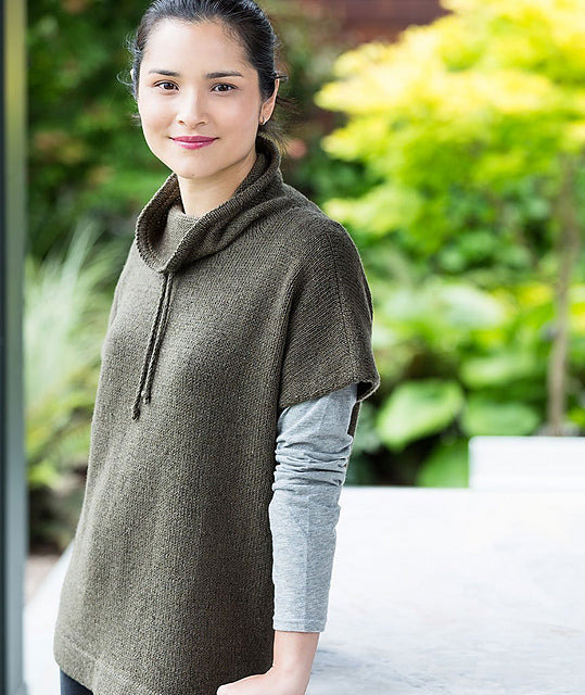 Funnel Neck Pullover by Churchmouse Yarns and Teas