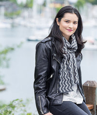 Vintage Wrap & Scarf by Churchmouse Yarns and Teas