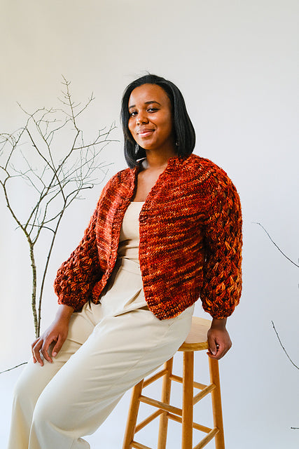 Harvest Moon Cardigan by Beach House Knits