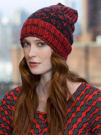 Ski Lodge Cap (Knit) by Lion Brand Yarn