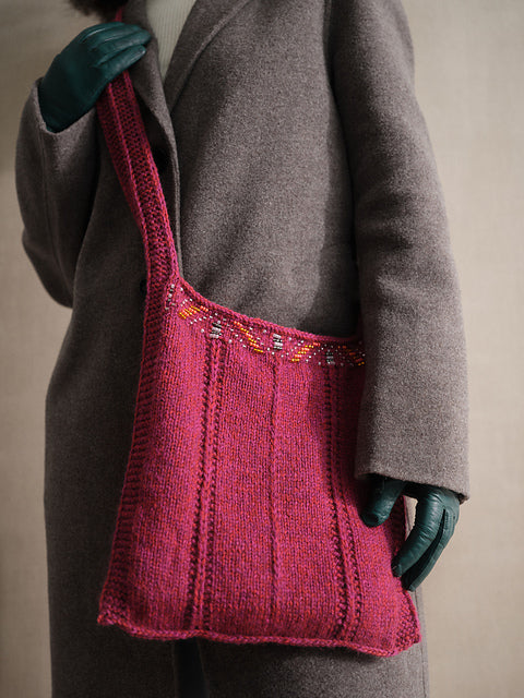 Laine Beaded Colourwork: A Modern Approach to Knitting with Beads by Jeanette Sloan