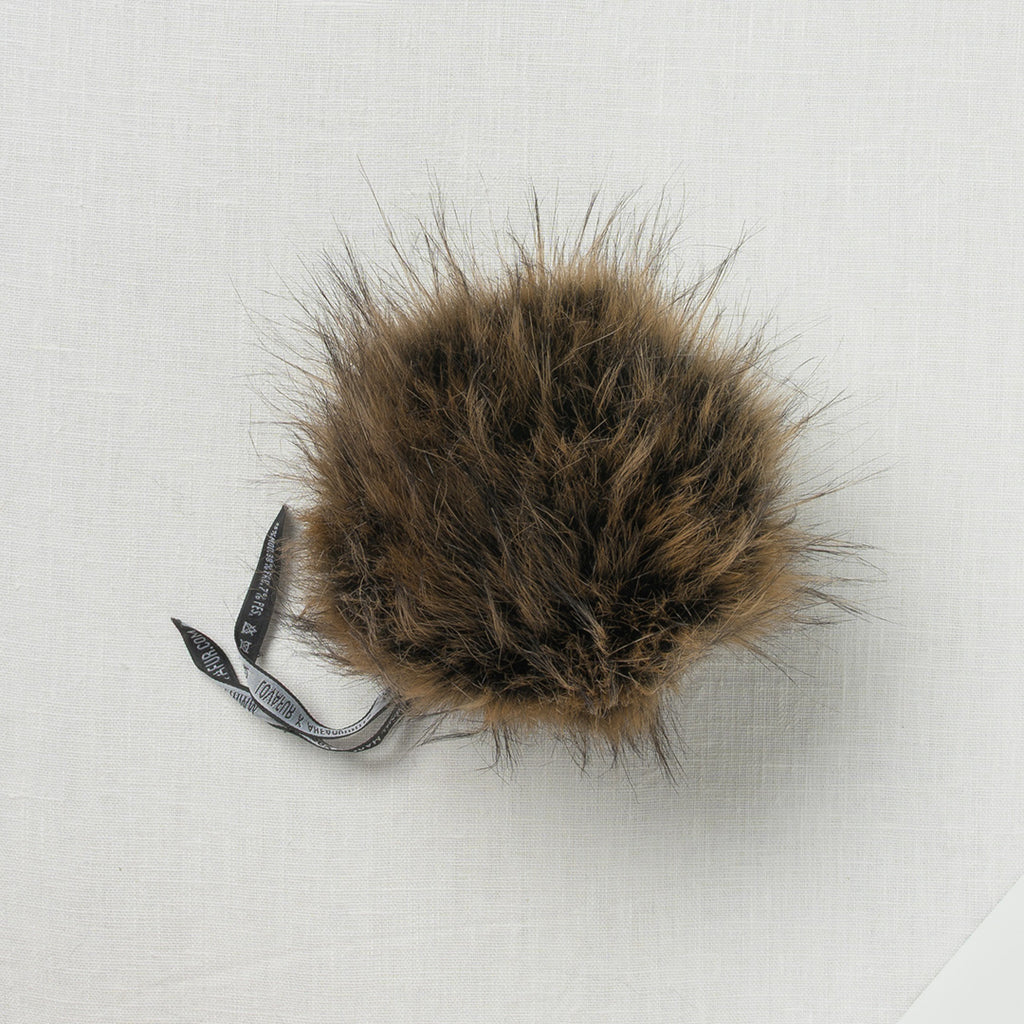 Lovafur Luxe Faux Fur Pom Lehm Raccoon