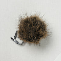 Lovafur Luxe Faux Fur Pom Lehm Raccoon