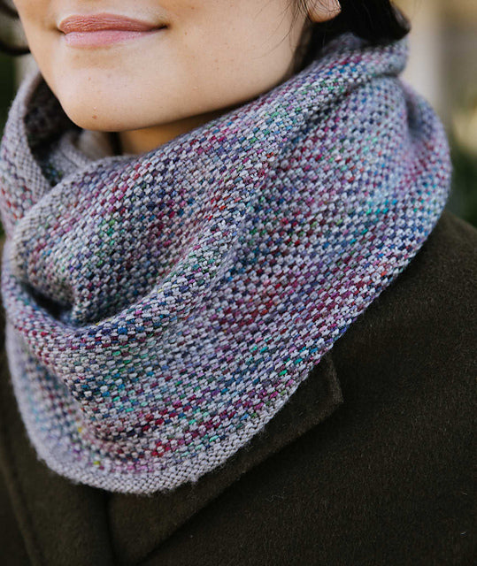 Linen Stitch Scarf & Loop by Churchmouse Yarns and Teas