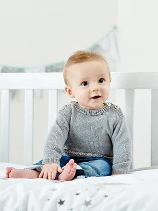 Tiny Treasure Sweater by Sarah Hatton
