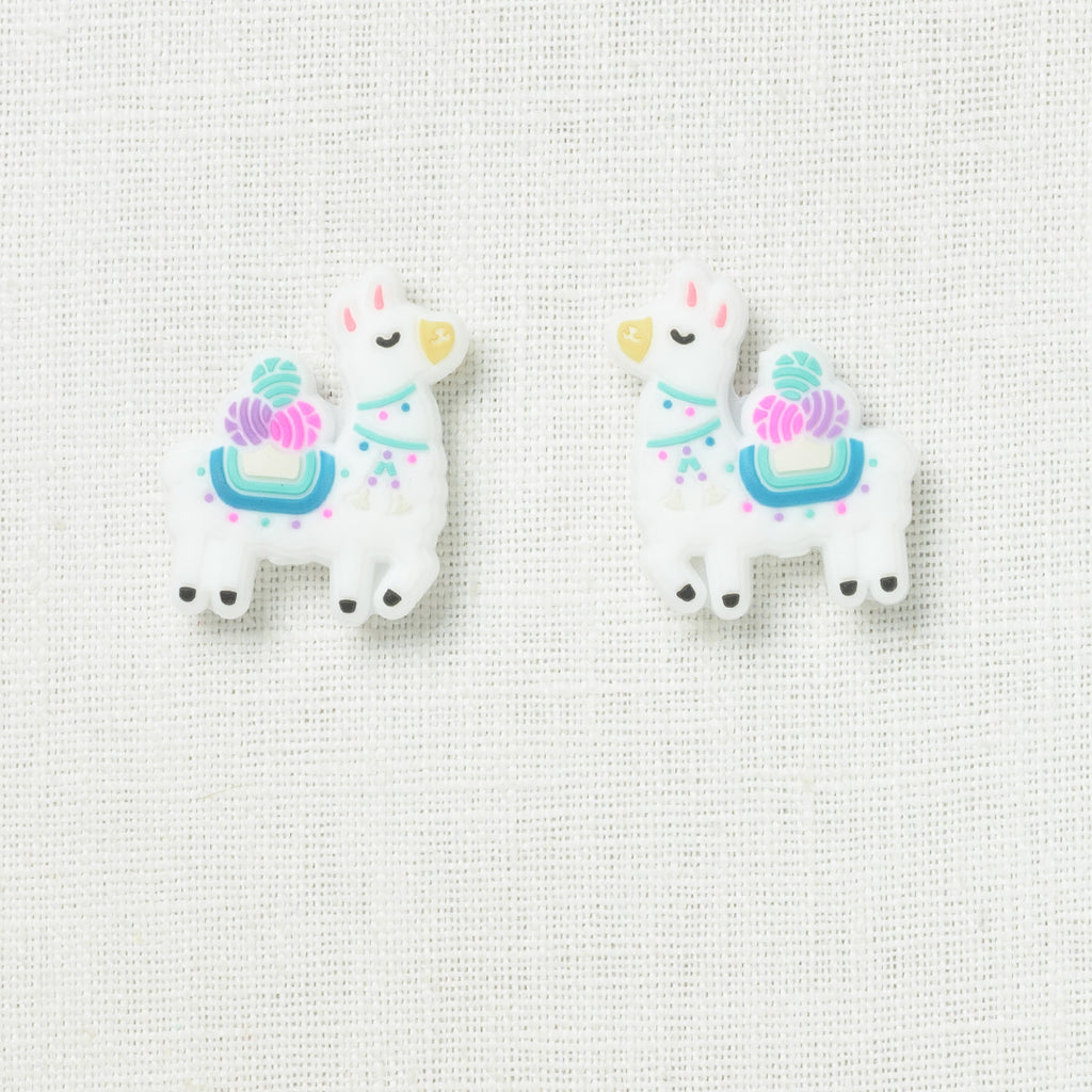 Fox & Pine Small Needle Stitch Stoppers, Loving Llama
