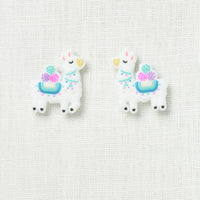 Fox & Pine Small Needle Stitch Stoppers, Loving Llama