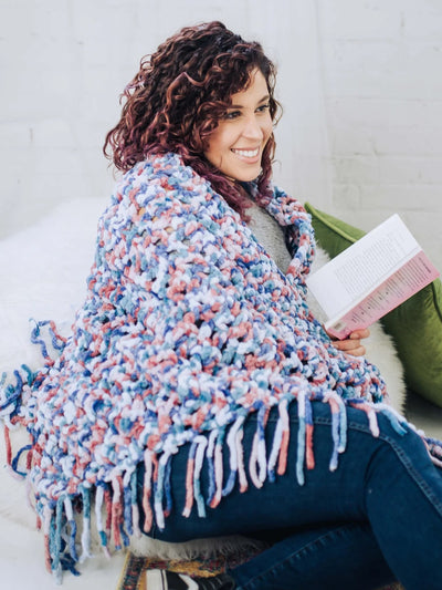 Sarabeth Shawl (Crochet) by Lion Brand Yarn