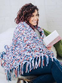 Sarabeth Shawl (Crochet) by Lion Brand Yarn