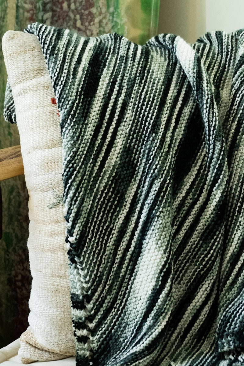 Bloomfield Baby Afghan (Knit) by Lion Brand Yarn