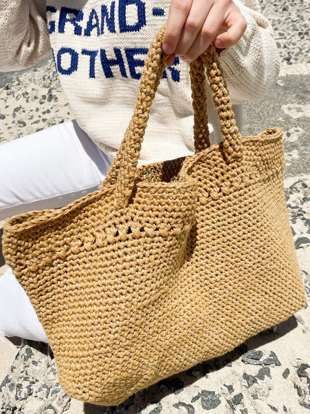 Coastal Beach Tote (Crochet)
