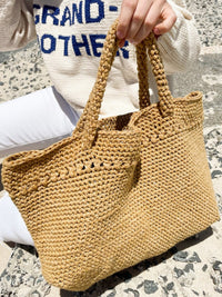 Coastal Beach Tote (Crochet)