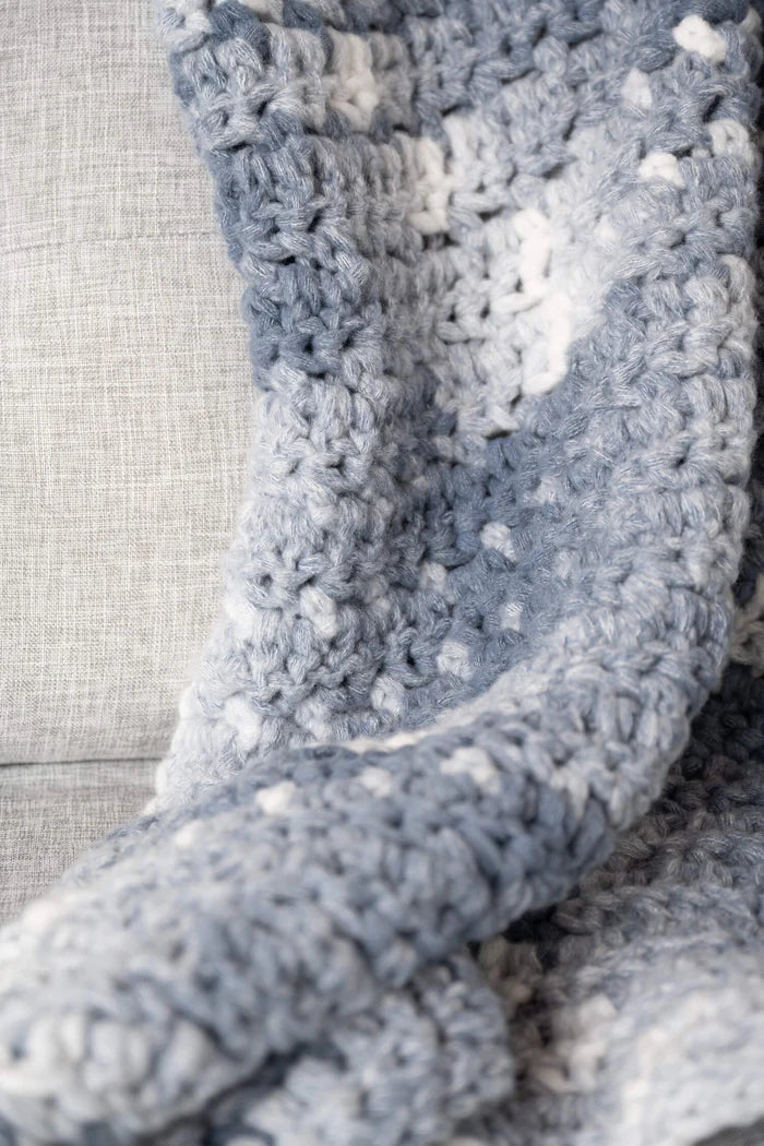 Texture Throw (Crochet) by Lion Brand Yarn