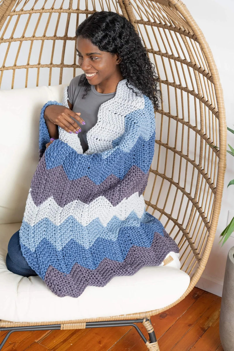 Ripple Afghan
