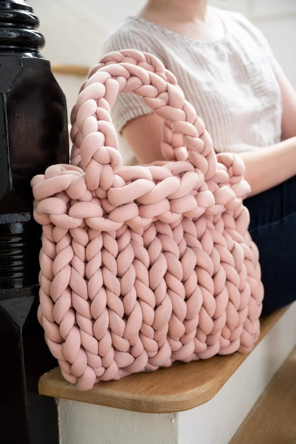 Large Bag (Knit Crochet) by Lion Brand Yarn