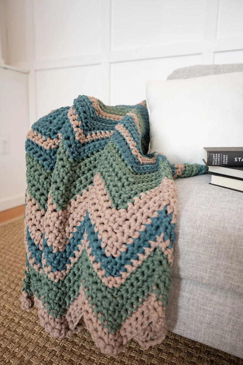 Alloway Ripple Afghan