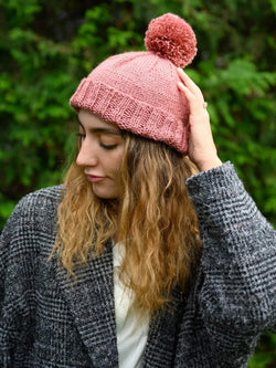 Isham Hat (Knit) by Lion Brand Yarn