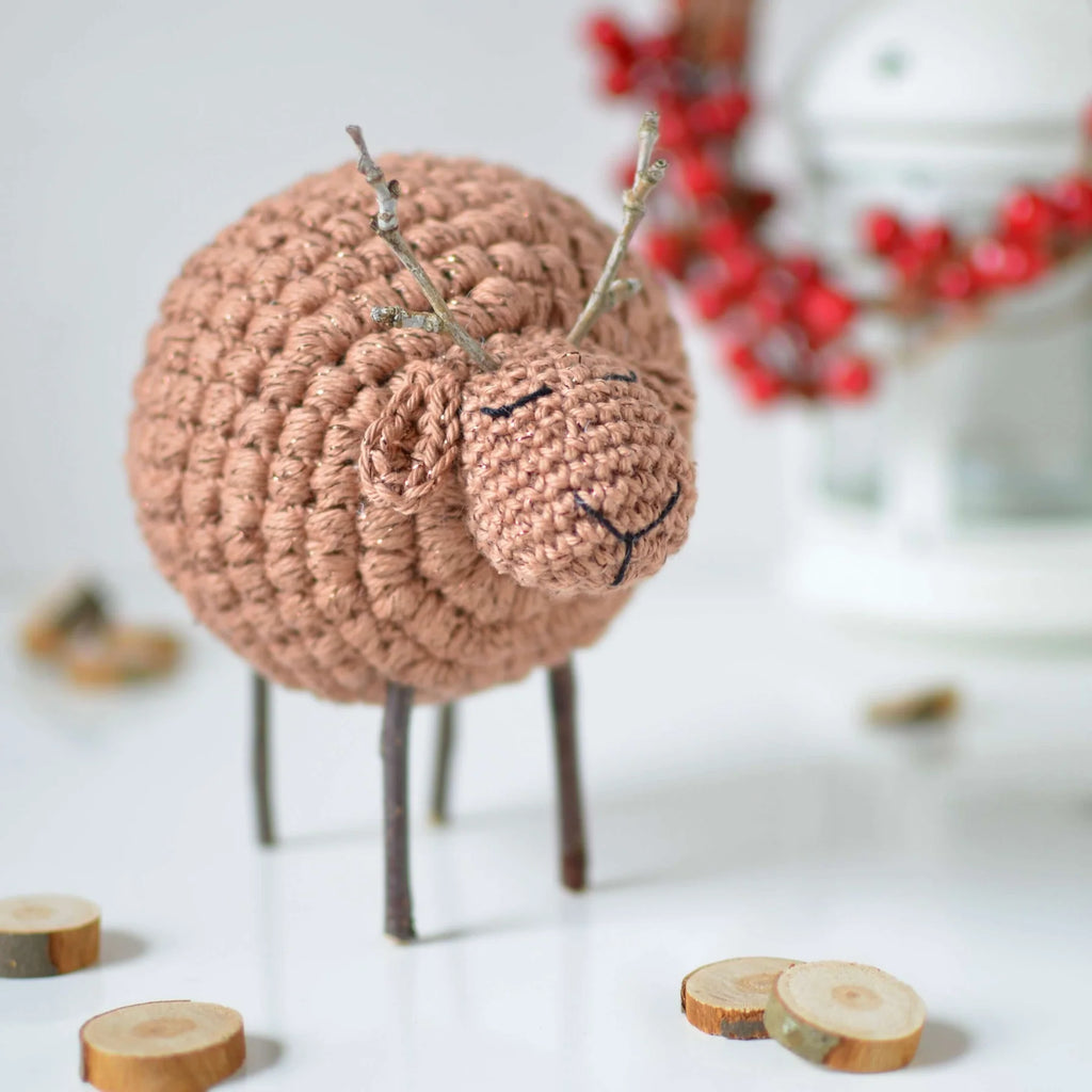 Sheep and Reindeer Ornaments