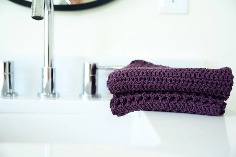 Kitchen Towel Set (Crochet) by Lion Brand Yarn