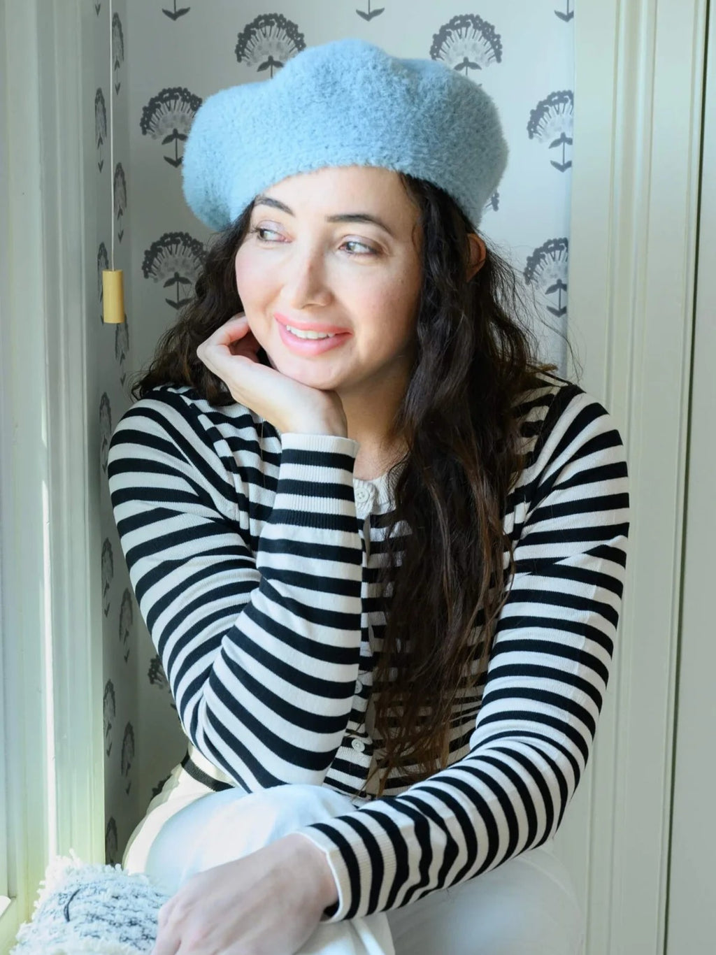 Rue Chantilly Beret (Crochet) by Lion Brand Yarn