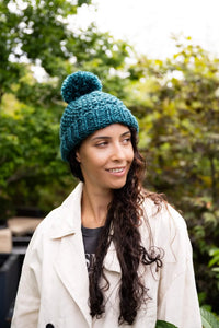 Beanie (Knit) by Lion Brand Yarn