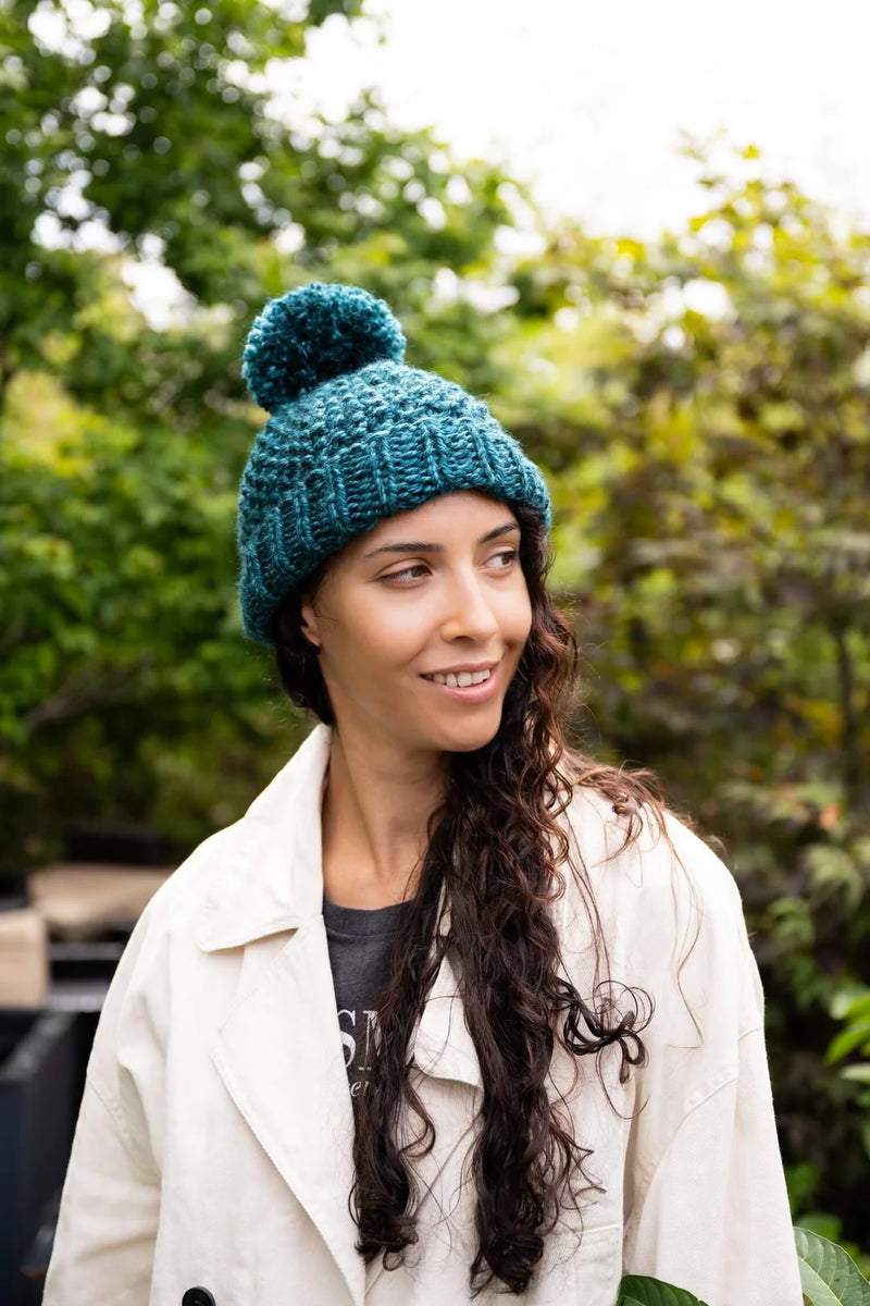 Beanie (Knit) by Lion Brand Yarn
