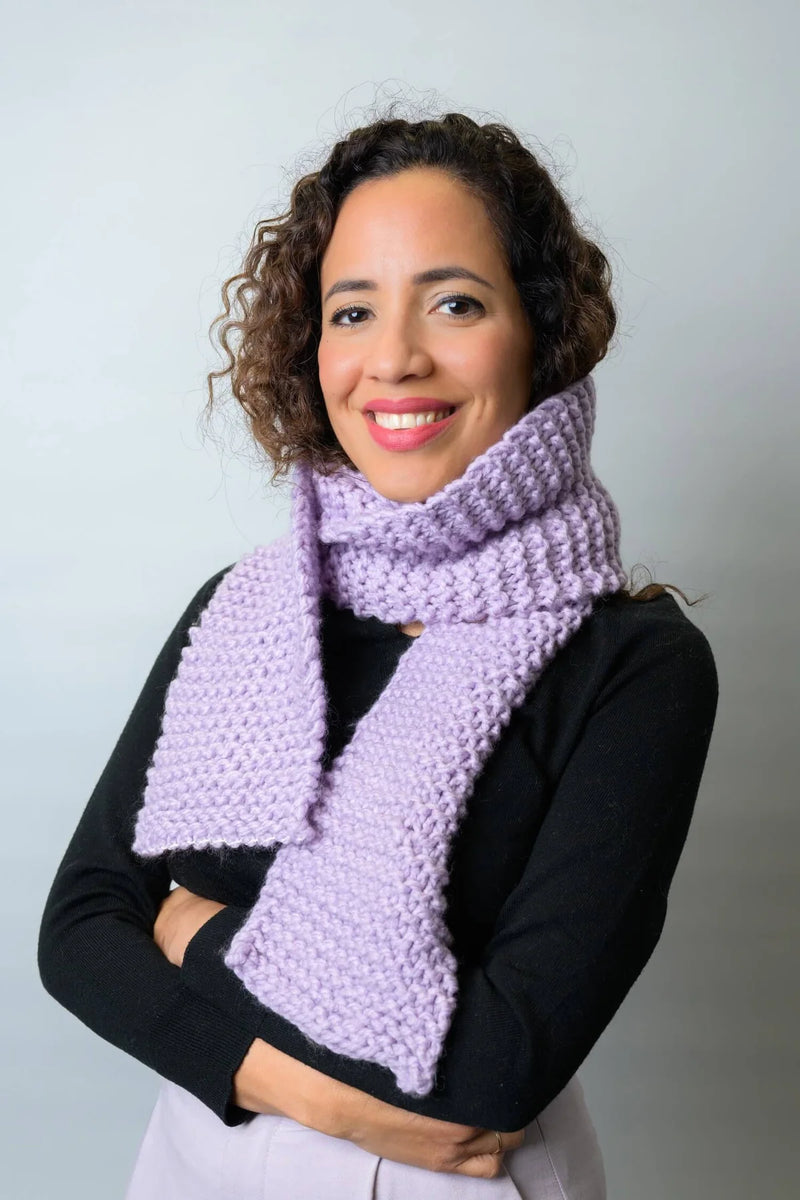 InstaKnit™ Thin Scarf (Knit) by Lion Brand Yarn