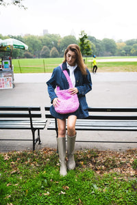Shoulder Bag (Knit) by Lion Brand Yarn