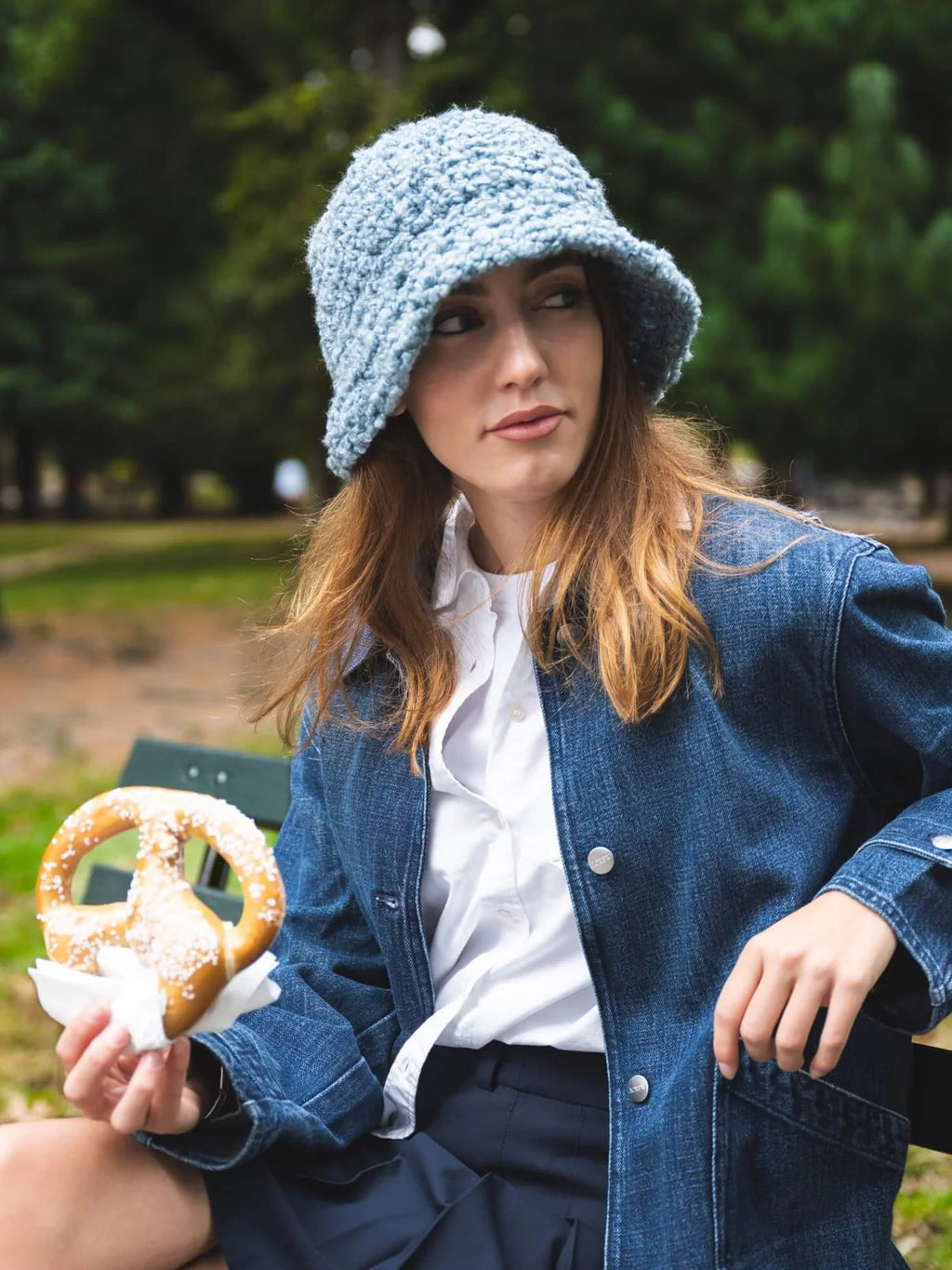 Bucket Hat (Crochet) by Lion Brand Yarn