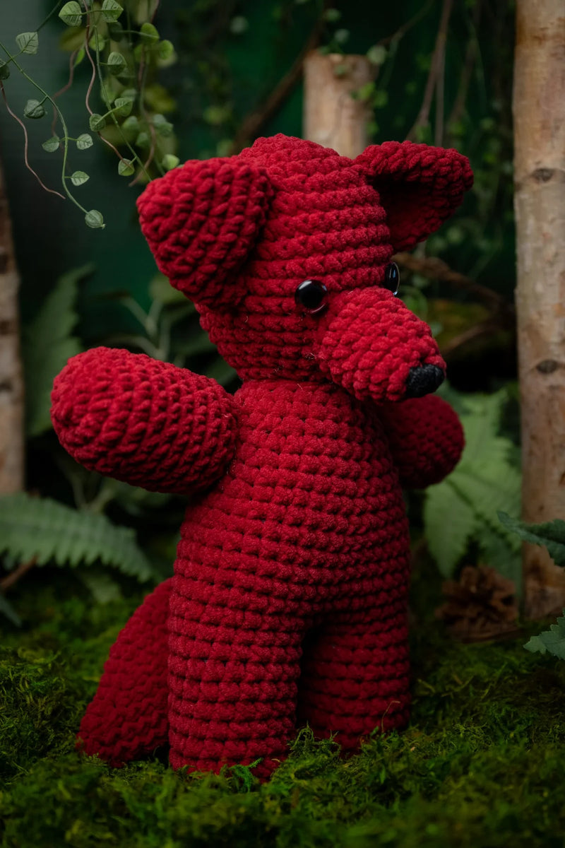 Fool on the Hill Fox (Crochet) by Lion Brand Yarn