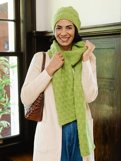 Milford Hat & Scarf by Nadia Paige