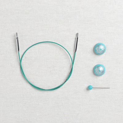 KnitPro (Knitter's Pride) Mindful Collection Fixed Interchangeable Cable (Limited Edition)