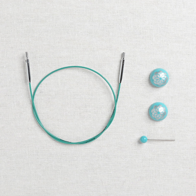 KnitPro (Knitter's Pride) Mindful Collection Fixed Interchangeable Cable (Limited Edition)